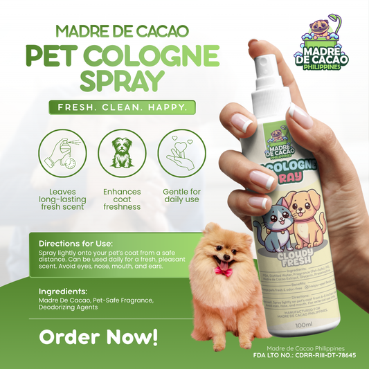 Pet Cologne Spray Cloudy Fresh