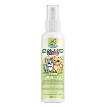 Pet Cologne Spray Zesty Green Apple