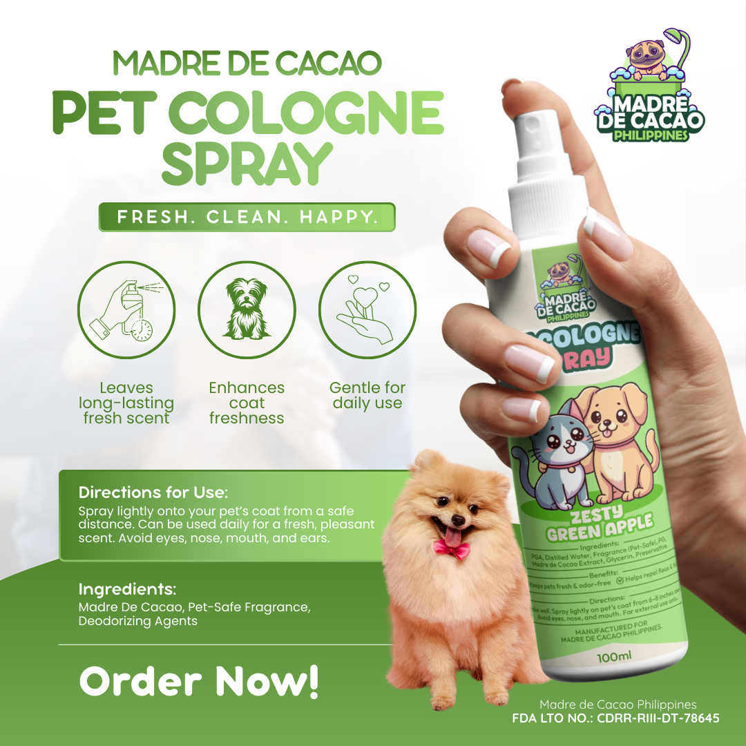 Pet Cologne Spray Zesty Green Apple
